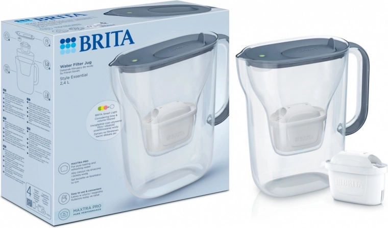Filtrēšanas krūze 2,4 l Style Essential grafīta krāsā