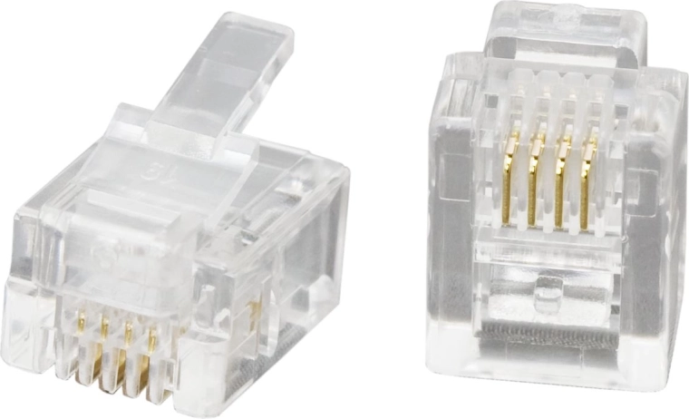 6P4C Modular Telecommunications Plug