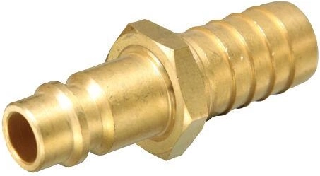 Ātrā savienojuma adapters 1/4" – 6 mm, misiņš