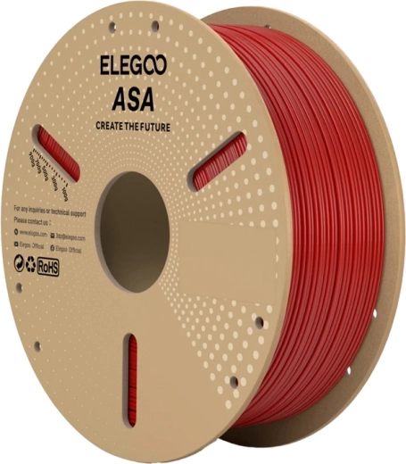 Elegoo ASA filament red 1.75 mm