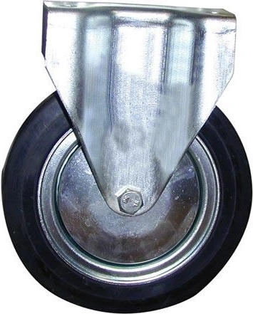 Fiksēts ritenītis 100 mm, kravnesība 60 kg