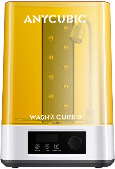 Anycubic Wash & Cure 3 – stacija sveķu 3D izdruku mazgāšanai un sacietēšanai