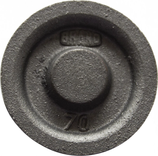 Čuguna skriemelis 120 mm – pusfabrikāts