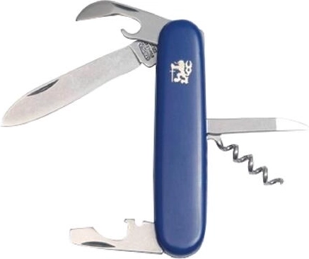 Pocket folding knife with corkscrew and openers