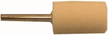 Slīpēšanas cilindriskais uzgalis ar kātiņu 2 × 8 mm, graudainība 100, cietība L