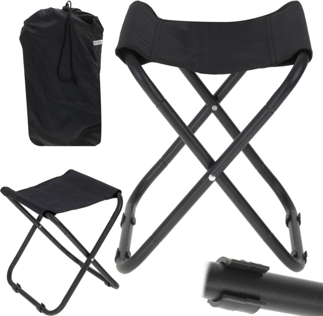 Folding camping stool for hiking and fishing