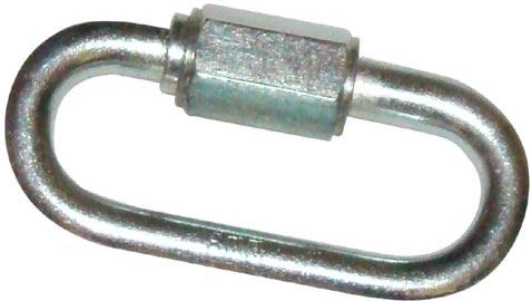 Tērauda savienojuma posms M9 ar uzmavu uzgriezni, 83 × 37 mm (10 gab.)