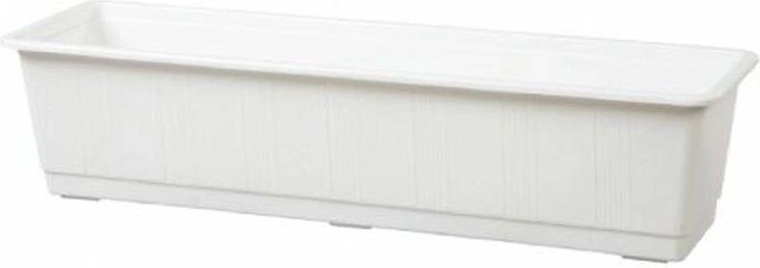 Plastmasas puķu kaste 60 cm balta