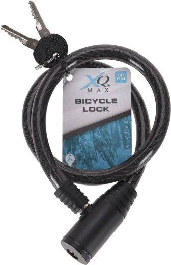 Troses slēdzene velosipēdam 12 × 650 mm, 2 atslēgas