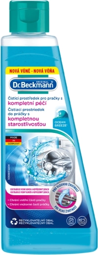 Dr. Beckmann veļas mazgājamās mašīnas tīrītājs ar aktīvo ogli 250 ml