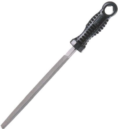 Trīsstūrveida vīle PZT 250 mm, krustenisks iecirtnis 2 (17 × 17 mm)