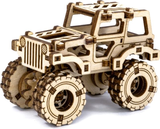 Koka 3D puzle monster trucks Superfast WOODEN CITY