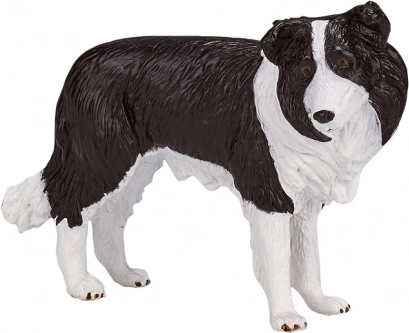 Realistic Border Collie Figure