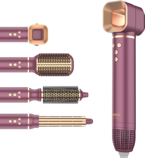 Neno Beauty Vio karstā gaisa veidošanas ierīce 5 vienā ar jonizāciju