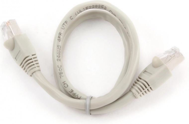 UTP Cat6 patch kabelis 0,5 m pelēks