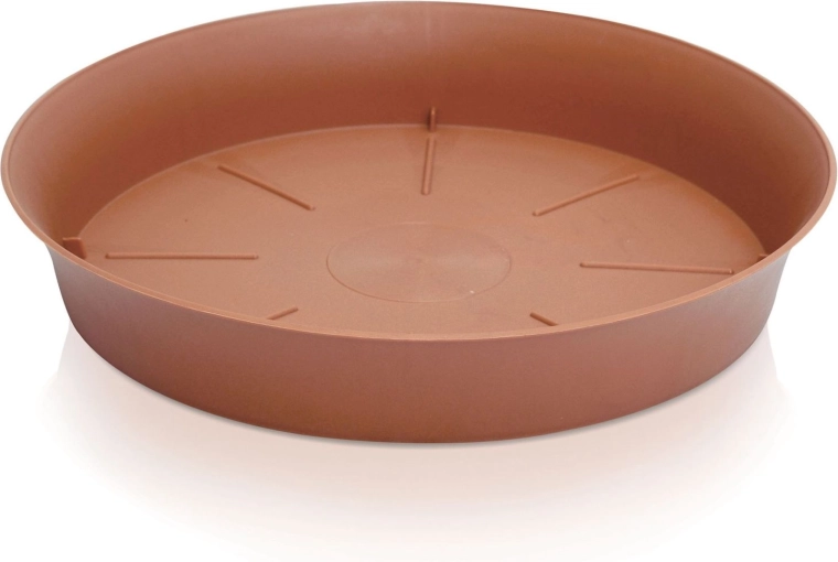 Plastic saucer for flower pot 31.1 cm terracotta