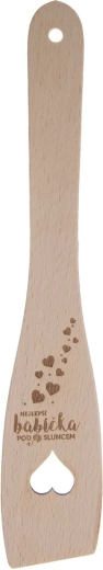 Wooden straight spatula 30 cm – Best Grandma