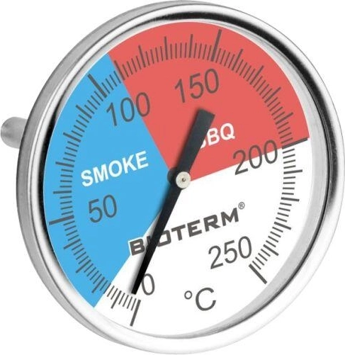 Termometrs kūpinātavai un grilam 2 vienā, 0–250 °C, no nerūsējošā tērauda