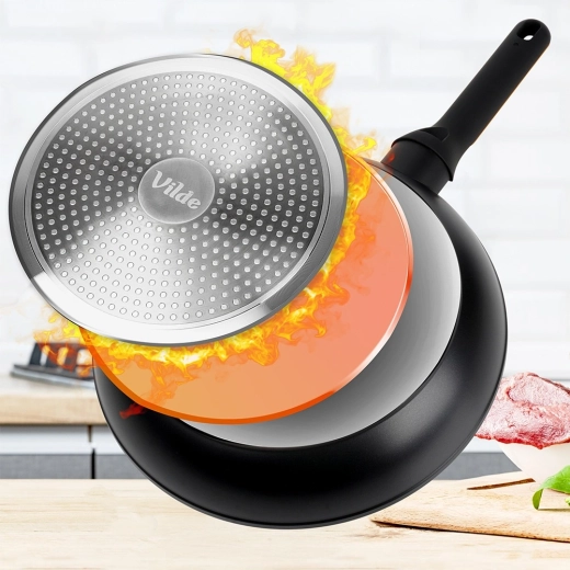 Ātra, vienmērīga uzsildīšana uz visiem plīts veidiem