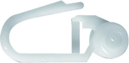 Plastic curtain gliders, pack of 25