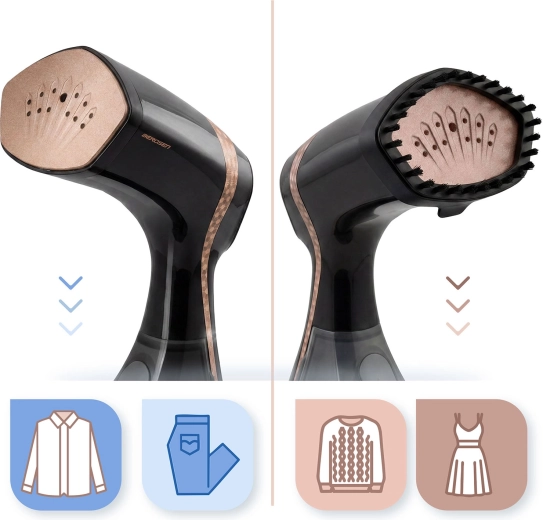 Ceramic plate and brush attachment