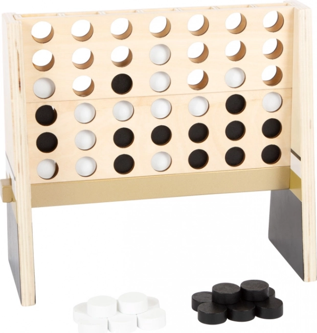 Koka spēle “četri rindā” Small Foot Gold Edition