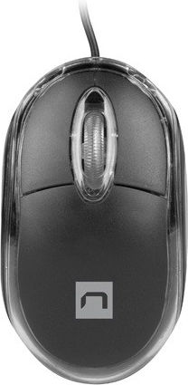 Wired Optical Mouse Natec Vireo 2, 1000 DPI, Black