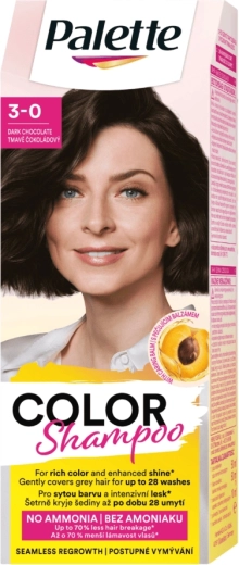 Palette Color Shampoo dark chocolate 3-0, 50 ml