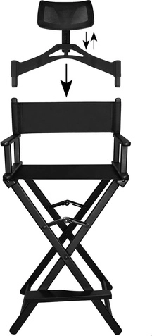 Komforts ar regulējamu galvas balstu