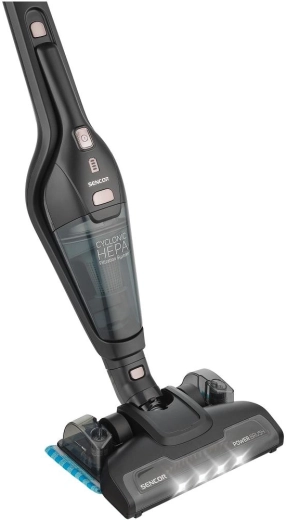 LED floor nozzle and motorized brush