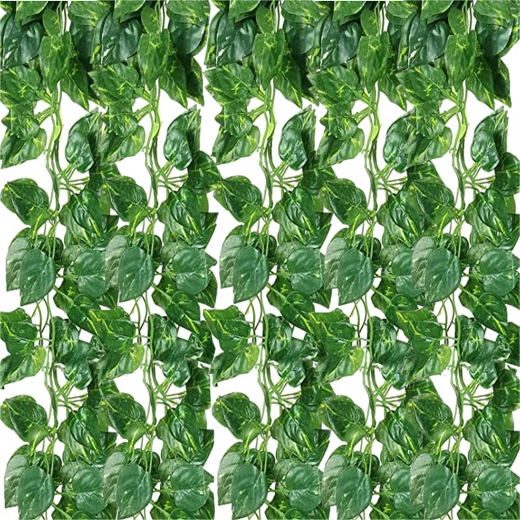 Artificial Ivy Set for Walls and Balconies, 5 Pieces, 11.5 m Decorative Garland