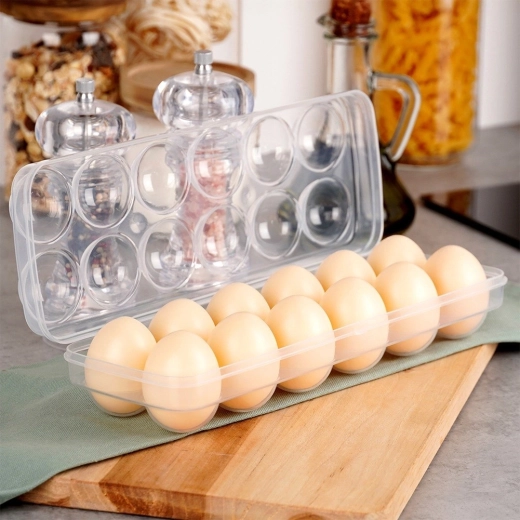 Shaped positions for 12 eggs