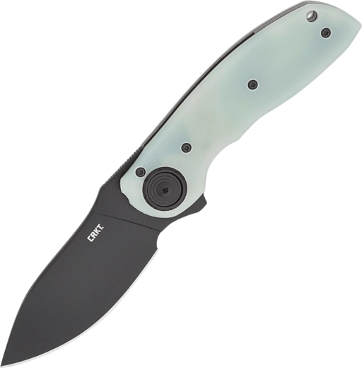 Salokāms nazis CRKT Bot Deadbolt Natural, 7,6 cm, melna asmens, nefrīta G10