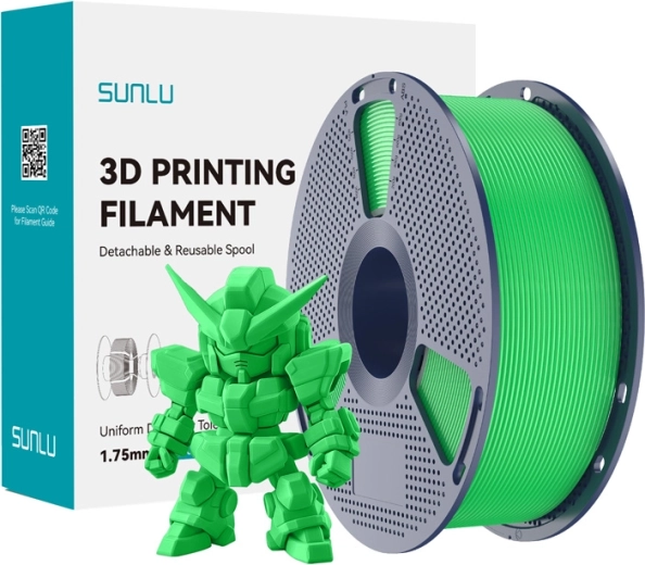 Sunlu PLA+ 2.0 filament green 1.75 mm