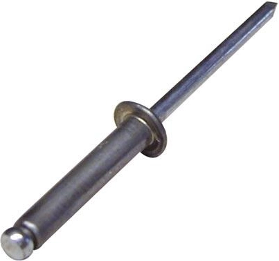 Izvelkamā kniede 4,8 × 10 × 16 mm alumīnijs/tērauds (500 gab.)