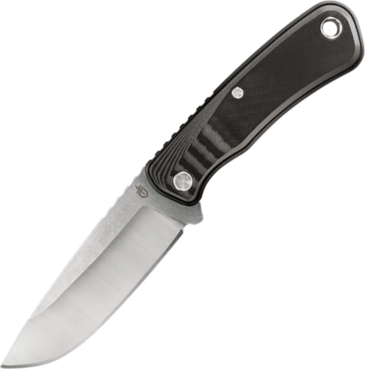 Gerber Downwind Fixed DP Black outdoor knife 10.8 cm black-gray