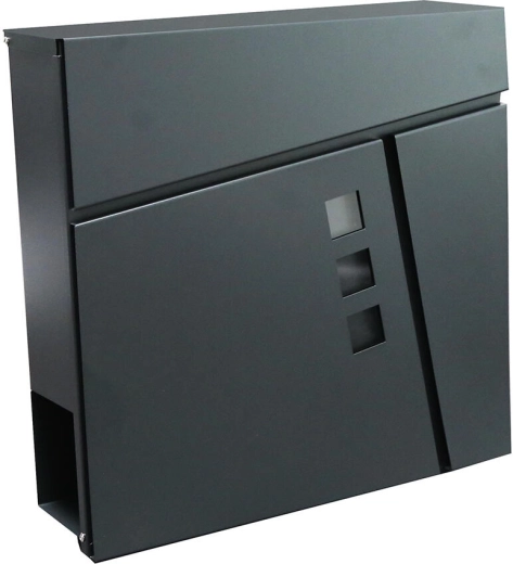 TILES mailbox anthracite 370 × 370 × 105 mm