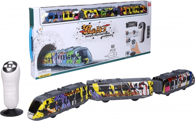Grafiti vilciena komplekts RC 117 × 66 cm