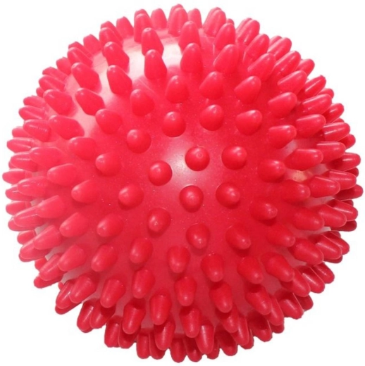 Merco Soft masāžas bumbiņa ezītis 9 cm sarkana - 1 gab.