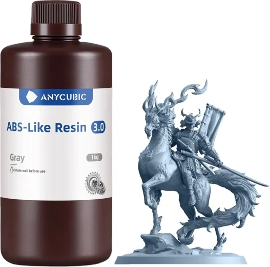 Anycubic abs-like resin 3.0 pelēka - 1 gab.