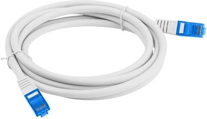 Patch cable Cat.6A S/FTP CCA 1 m gray