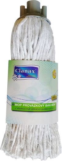 Rezerves kokvilnas mopa uzgalis 300 g ar rupju vītni