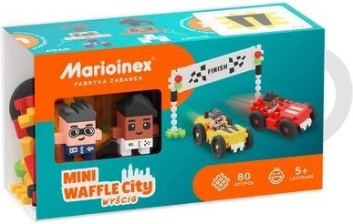Waffle Mini klucīši – sacīkšu komplekts 80 detaļas
