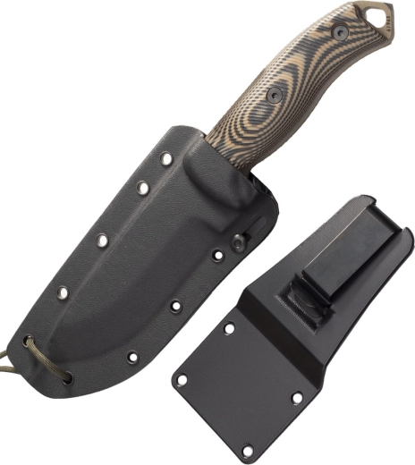 Kydex maksts ar vairākām nēsāšanas iespējām