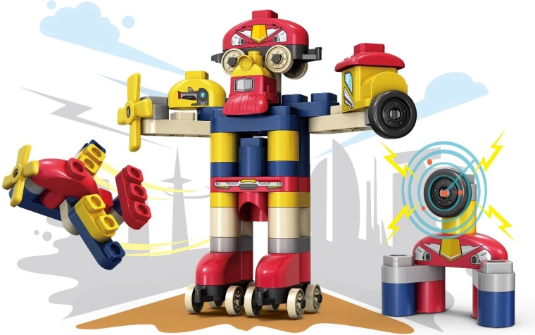Uzbūvējiet robotu un citus modeļus