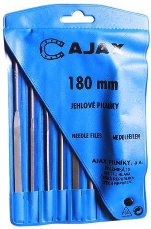 Adatu vīļu komplekts 180 mm, 6 daļas