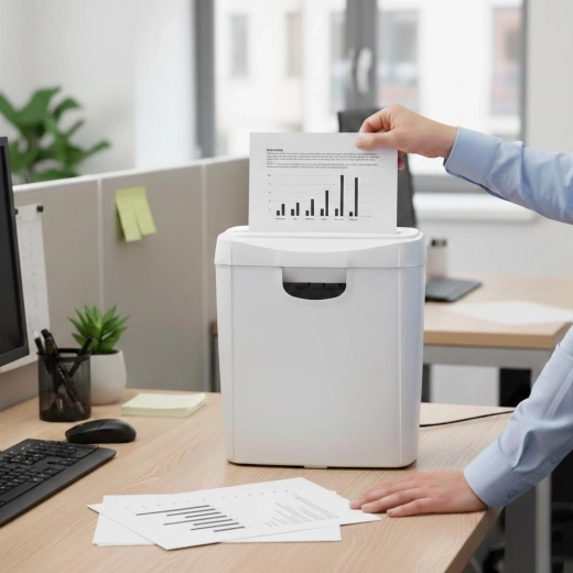 Shreds up to 6 sheets at once