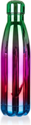 Nerūsējošā tērauda termopudele 500 ml, varavīksnes FLAMENCO
