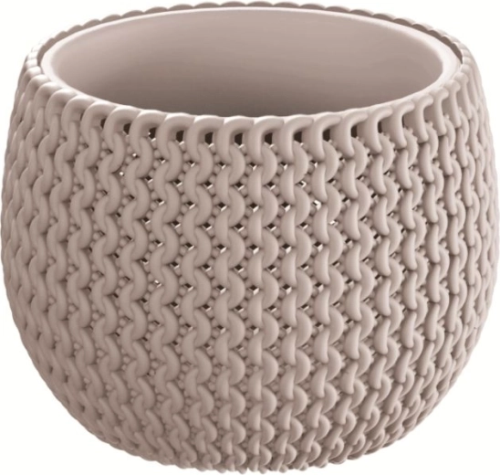 Puķupods Splofy Bowl ar ieliktni 18 cm – moka