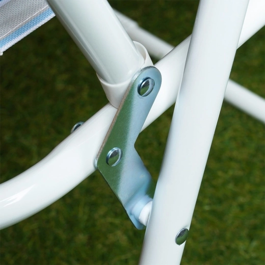 Durable metal frame and stability